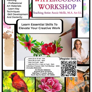 Watercolor Painting Workshop - 1 Class