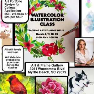 Watercolor Painting Workshop - 1 Class